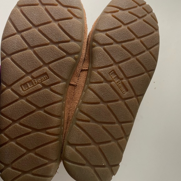 NEW L.L. Bean Wicked Good Brown Moccasins, Plush Sterling Lined - Picture 3 of 5